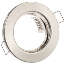 LUMILED HALOGEN lámpatest süllyesztett, fix kerek ARDALI szatén lap MR16 GU10 világítás