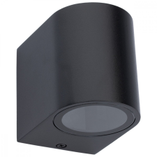 LUMILED Kerti fali lámpa, emelvény, kültéri lámpa GU10, fekete kültéri világítás