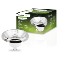 LUMILED LED izzó GU10 ES111 10W = 75W 1055lm 4000K Semleges 38° Ezüst LUMILED izzó
