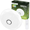 LUMILED LED Mennyezeti Lámpa Felületre Szerelhető WESTA 72W CCT Fehér Kerek 50cm + LUMILED TÁVIRÁNYÍTÓ