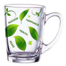  Luminarc Bögre 3,2 dl üveg New Morning Bliss H9586 bögrék, csészék