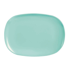 LUMINARC Carine/Diwali Light Turquoise kínálótál 34x24 cm konyhai eszköz