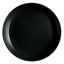 LUMINARC Desszertes tányér LUMINARC Diwali fekete 19 cm tányér és evőeszköz