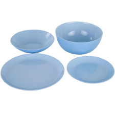LUMINARC Diwali Light Blue étkészlet 19 részes tányér és evőeszköz