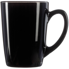 LUMINARC New Morning bögre 320 ml fekete bögrék, csészék
