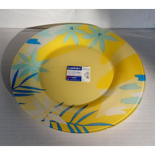 LUMINARC Tahina 25cm, üveg lapos tányér tányér és evőeszköz