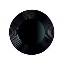 Luminarc Tányér desszert 19 cm fekete Harena L7613 tányér és evőeszköz