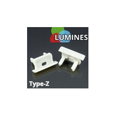  Lumines Alu profil eloxált (Type-Z) végzáró (szürke) világítási kellék