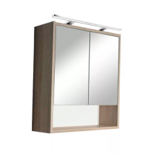  Luna 60 felső tükrös szekrény, Sonoma tölgy fürdőszoba bútor