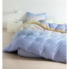  LUNA ágynemű garnitúra 6 részes 3D lila-bézs babaágynemű, babapléd