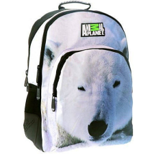 Luna Animal Planet: Jegesmedve mintás iskolatáska hátizsák iskolatáska
