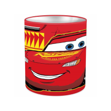 Luna : Disney Verdák - Villám McQueen henger alakú fém asztali írószertartó 10x11cm írószertartó
