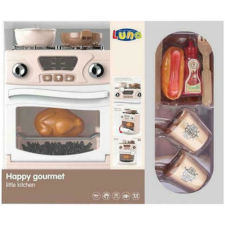 Luna Happy Gurmet játék tűzhely fénnyel és hanggal konyhakészlet
