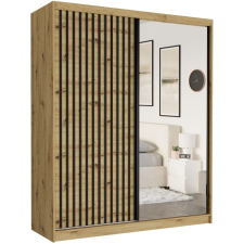  LUNA III. Gardróbszekrény tükörrel 183x218x60 - artisan bútor