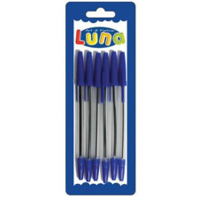 Luna : Kék színű golyóstoll 6db-os szett toll