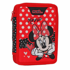 Luna Must: Disney Minnie egér 2 rekeszes töltött tolltartó tolltartó