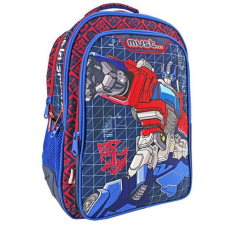 Luna Must... Transformers három rekeszes lekerekített iskolatáska, hátizsák 32x18x43cm iskolatáska