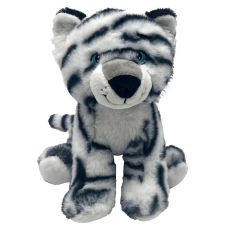 Luna Plüss fehér tigris 21cm plüssfigura