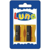 Luna Sárga műanyag hegyező 2db-os