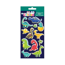 Luna The Littlies: Dinoszauruszok 3D pufi matrica szett 10x22cm-es íven matrica