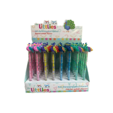 Luna The Littlies: Pávás tolóbetétes ceruza többféle 1db nyomósirón, rotring