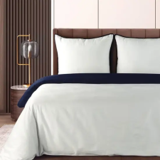  Lunara prémium pamut-szatén ágyneműhuzat Fehér 220x200 cm - 70x80 cm 2db lakástextília