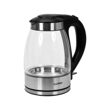 LUND LUND ELEKTROMOS VÍZFORRALÓ ÜVEG LED 1,8L (68172) vízforraló és teáskanna