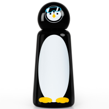 LUND Skittle Mini BPA mentes acél kulacs 300ML PENGUIN kulacs, kulacstartó
