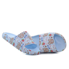  Luofu Candy Bear kék gyerek papucs Méret:30-31
