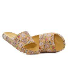 Luofu Candy Bear sárga gyerek papucs Méret:30-31 gyerek papucs, mamusz