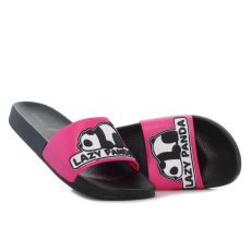  Luofu - Lazy Panda magenta női papucs Méret:40