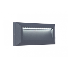 Lutec 5191602118 HELENA, kültéri, falon kívüli járdavilágító lámpa, 10W, IP54 védettséggel, nappali fény (semleges fehér) ( 4000K ), 400 lm, 5 év garanciával, LED panel, sötétszürke / opál színben ( LUTEC 5191602118 ) kültéri világítás
