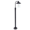 Lutec Cate Kültéri Small Post 1 Light  E27 Black