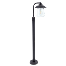 Lutec Cate Kültéri Small Post 1 Light  E27 Black kültéri világítás