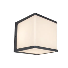 Lutec Doblo sötétszürke LED kültéri fali lámpa (LUT-5105001125) LED 1 izzós IP54 kültéri világítás
