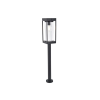 Lutec Flair matt fekete napelemes kültéri állólámpa (LUT-6988802012) E27 1 izzós IP44