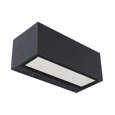 Lutec Gemini sötétszürke LED kültéri fali lámpa (LUT-5189112118) LED 1 izzós IP54 kültéri világítás