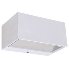 Lutec GENINI FALIKAR 10W 500LM 4000K IP54 SZÜRKE FEL/LE VILÁGÍTÓ 14,5X7X10CM kültéri világítás