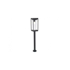 Lutec LED lámpatest , állólámpa , napelemes , E27 foglalat , matt fekete , kültéri , IP44 , LUTEC , FLAIR kültéri világítás