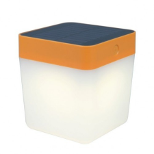 Lutec Led lámpatest , kültéri , 1W , napelemes , dimmelhető , meleg fehér , IP44 , narancs ,... elemlámpa