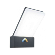Lutec LED lámpatest , oldalfali , 16W , CCT , szürke , kültéri , IP54 , LUTEC , PANO kültéri világítás