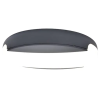 Lutec Sweep sötétszürke LED kültéri fali/mennyezeti lámpa (LUT-6303401118) LED 1 izzós IP54