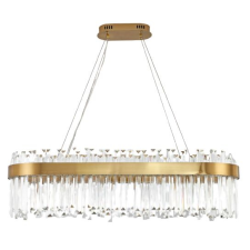  Lux - hosszúkás kristálycsillár 100cm világítás