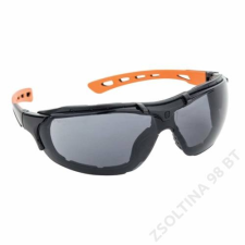 Lux Optical® SPIDERLUX 2/1, füstszürke védőszemüveg + szivacsbetét védőszemüveg