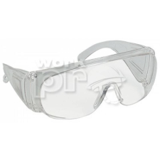 Lux Optical® Védőszemüveg Visilux korrekciós szemüveg fölé is vehető víztiszta védőszemüveg