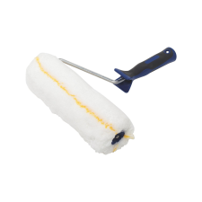 LUX-TOOLS LUX festőhenger nyéllel Prémium aranyszálas fekete-kék 25 cm festő és tapétázó eszköz