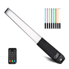 LUXCEO Q508A RGB Videó LED Fény-cső -55cm Színes 10W 3000-6000K 2600mAh Fotós Lámpa stúdió lámpa