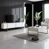  Luxe Tv-állvány Fehér Arany
