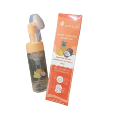 Luxelux Ananász arctisztító hab kefével 150ml arctisztító