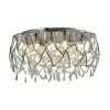 Luxera Amato króm-átlátszó mennyezeti lámpa (LUX-46122) G9 6 izzós IP20